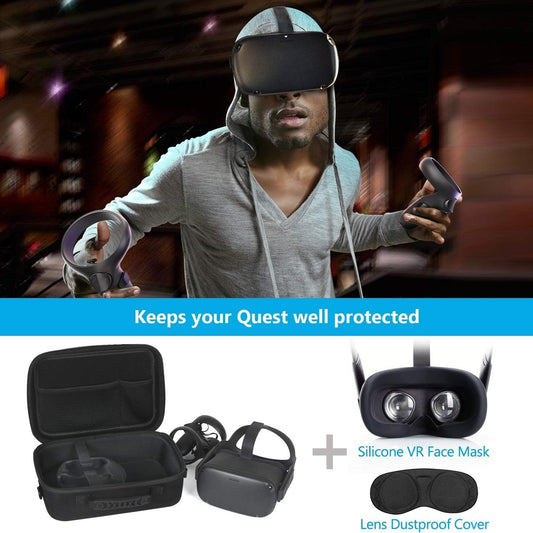 Hard Case for Meta Quest for Oculus Quest VR
