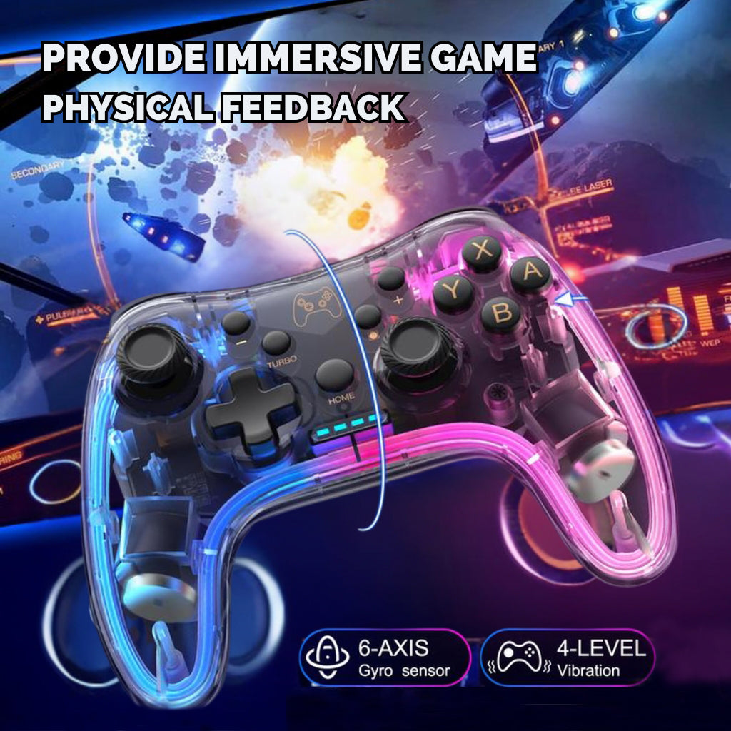 Wireless Switch Pro Controllers with RGB Light