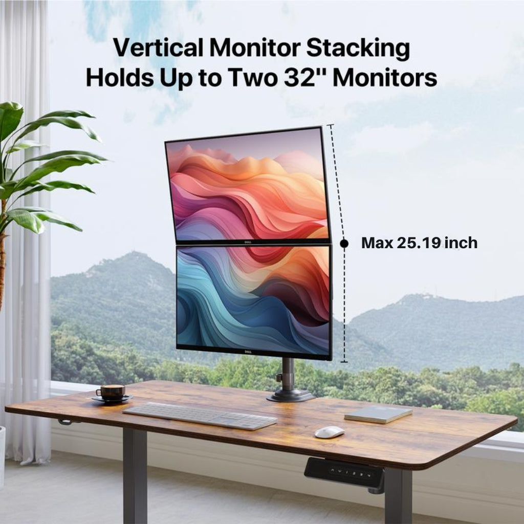 Stackable Dual Gaming Monitor Arm